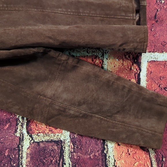 Vintage Women's size 7.5 Suede Jacket - Picture 4 of 16